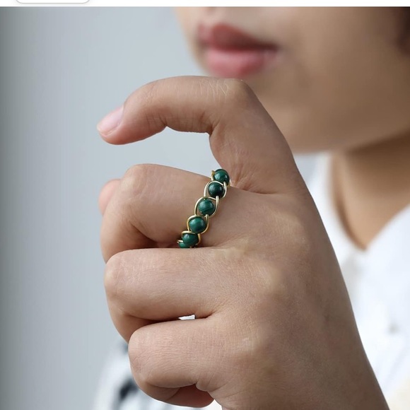 MALACHITE RING - Picture 4 of 4